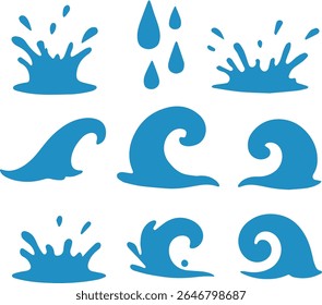 Paquete de juego de salpicaduras de agua