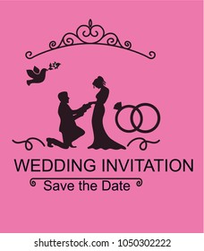 pack of wedding invitation