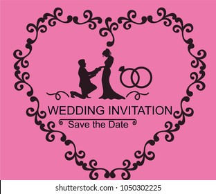 pack of wedding invitation
