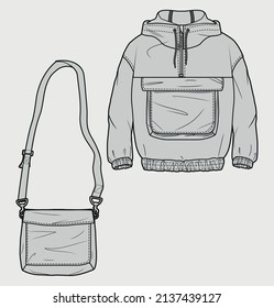 Packable Jacket bag spring summer