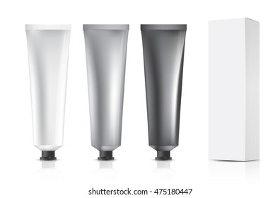 package beauty cream bottle design vector.