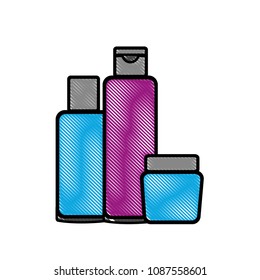 package beauty cream bottles treatment cosmetic