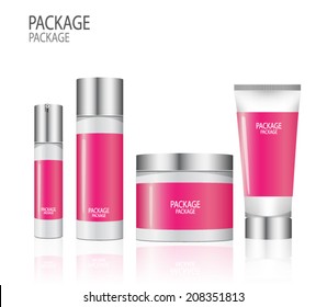 Package beauty design vector illustration