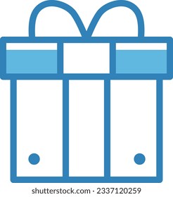 Package Blue Icon - Single Icon, Vector