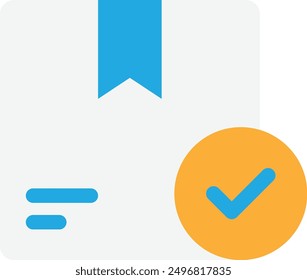 Package Box Delivery Icon Vector Flat Illustration