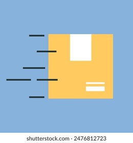 the package. box. delivery. unloading. to the door. mail. worldwide delivery. sender. recipient. purchase. online store. to send. receive. vector illustration. color background. flat style. doodle.	