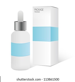 Package box design, vector illustration