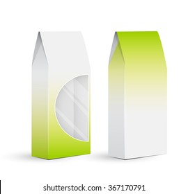 Package box design, vector illustration