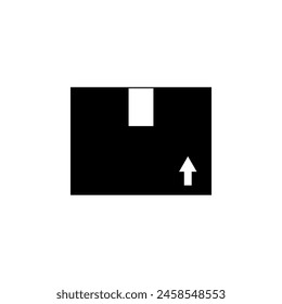 Package Box flat vector icon. Simple solid symbol isolated on white background. Package Box sign design template for web and mobile UI element