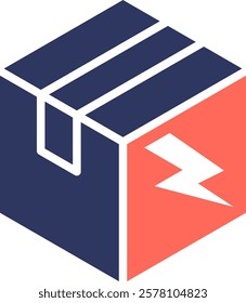 Package Box Icon Element For Design