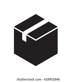 package box icon vector