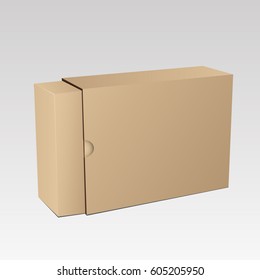 Package Box Mockup For Your Design eps 10 vector