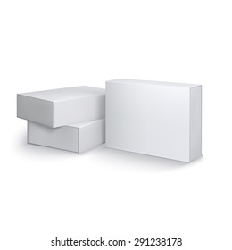 Package boxes - vector template for your design and presentation.