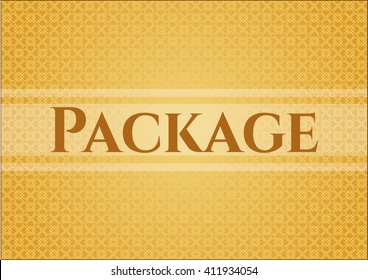 Package card