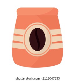 package of coffee flat icon