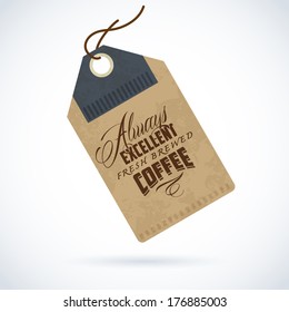 package coffee retro styled seal of coffee good as a pattern of parcel design package coffee classical original texture isolated sign fancy beans classic quality banner certification offset certificat