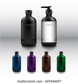 Package collection of new material as glass. For Advertising & Marketing