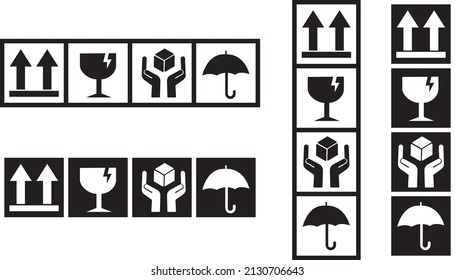 package delivery handle vector illustration image 