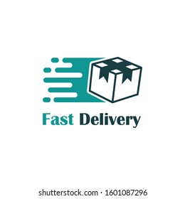 package delivery icon symbol design element company logo concept