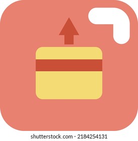 Entrega de paquetes, ilustración, vector en un fondo blanco.