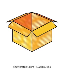 package delivery open box