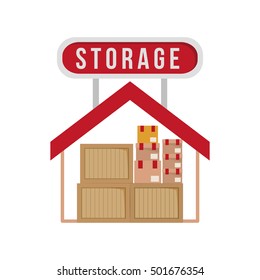 Package of delivery and storage concept