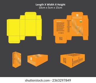 Package design, Dyeline design, Ready to print package, Packaging