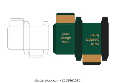 Package Design. For use medicine, cosmetics cut the carton, shampoos, creams, perfumes, balm, pills package,
