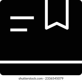 Package Glyph Icon - Single Icon, Vector