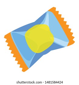 Package gum icon. Cartoon of package gum vector icon for web design isolated on white background