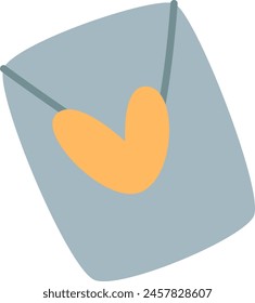 Package With Heart Vector Illustration