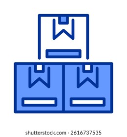 Package Icon Element For Design