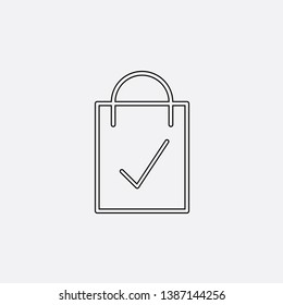 package icon sign signifier vector