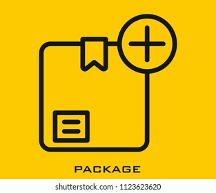 Package icon signs