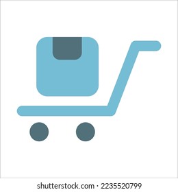 Package Icon Solid Two Color