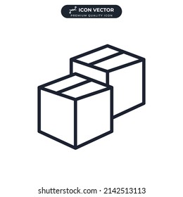 package icon symbol template for graphic and web design collection logo vector illustration