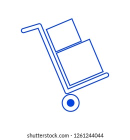Package icon. Vector illustration