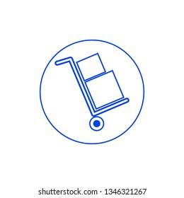 Package icon. Vector illustration