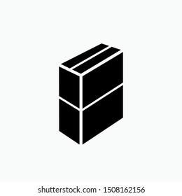 Package Icon - Vector, Sign and Symbol for Design, Presentation, Website or Apps Elements.
