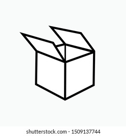 Package Icon - Vector, Sign and Symbol for Design, Presentation, Website or Apps Elements.