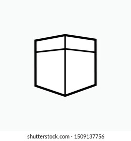 Package Icon - Vector, Sign and Symbol for Design, Presentation, Website or Apps Elements.