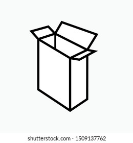 Package Icon - Vector, Sign and Symbol for Design, Presentation, Website or Apps Elements.