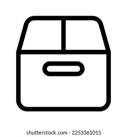 Package Icon Vector Symbol Design Illustration