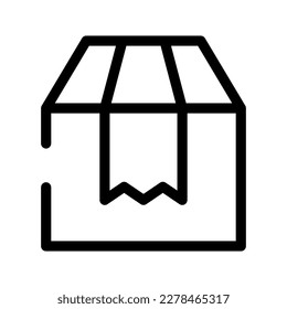 Package Icon Vector Symbol Design Illustration