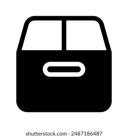 Package Icon Vector Symbol Design Illustration