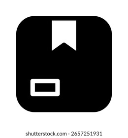 Ilustración de diseño de símbolo de Vector de icono de paquete