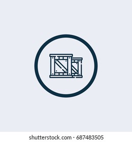 Package icon.Logistic icon
