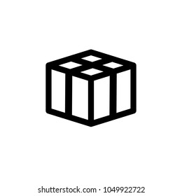 Package icon,vector illustration. Flat design style. vector package icon illustration isolated on White background, package icon Eps10. package icons graphic design vector symbols.