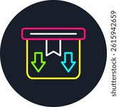 Package Line Multi Colour Circle