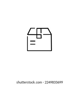 
Package Line Style Icon Design